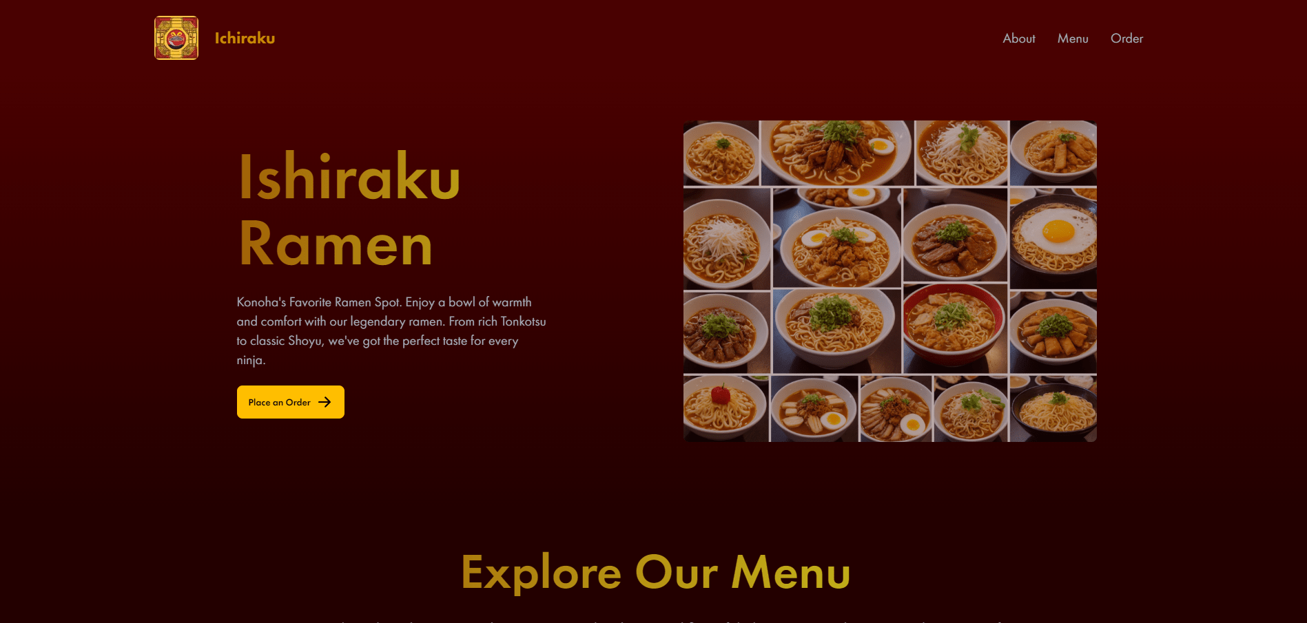 Mouhamed Bakhoum Ichiraku Ramen